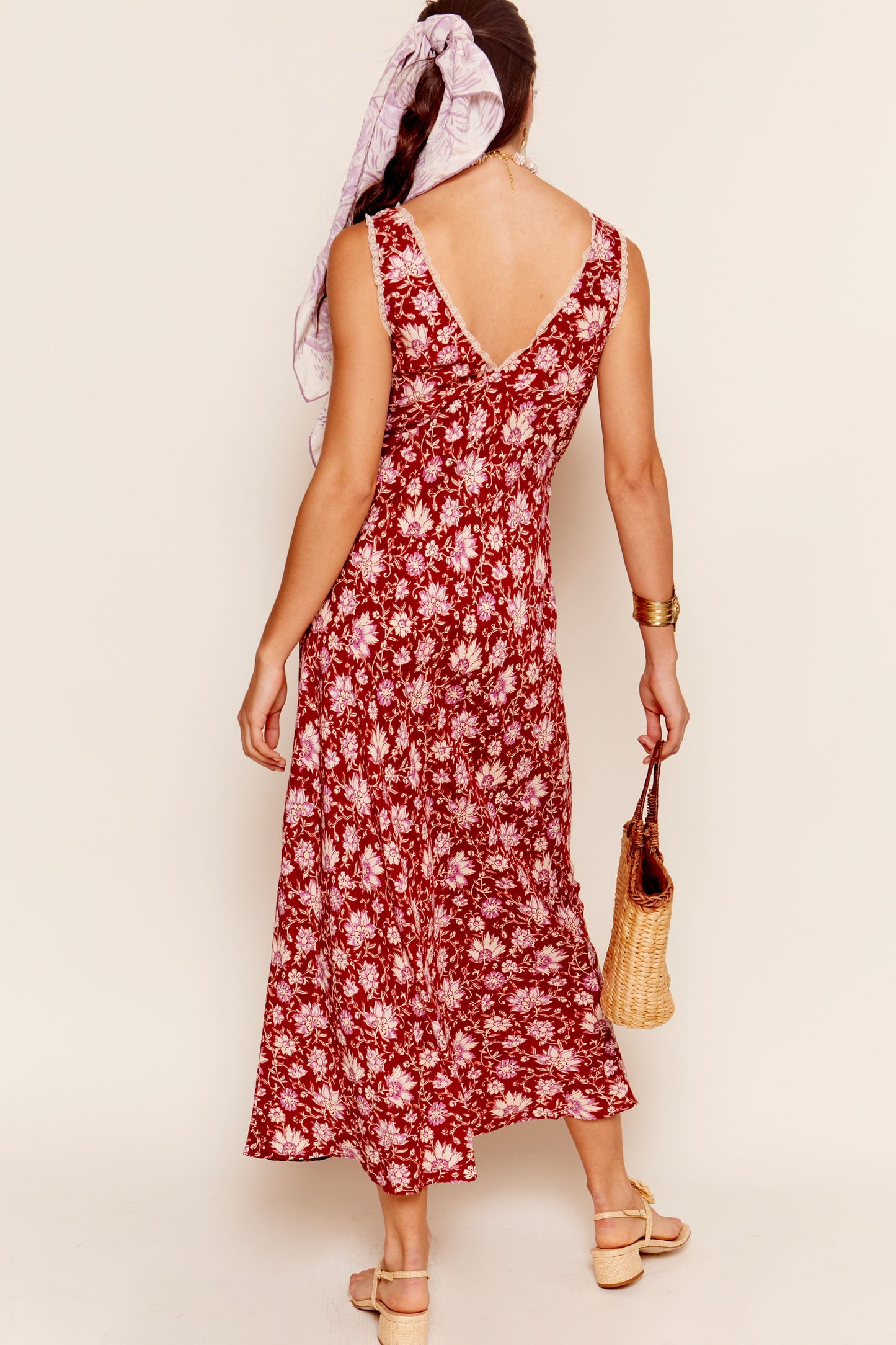 Sandrine - Jaipur Floral Red